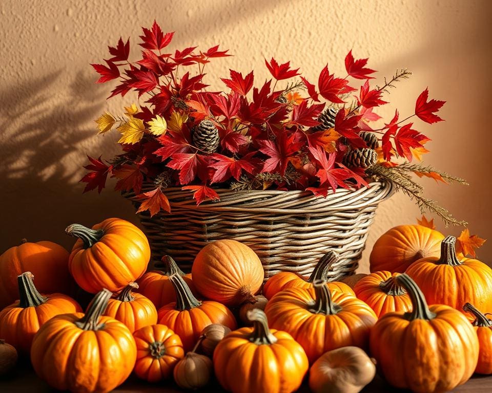 Was sind warme Töne für herbstliche Akzente?