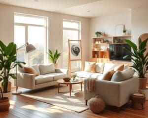 Wie kombinierst du Möbel in offenen Räumen harmonisch?