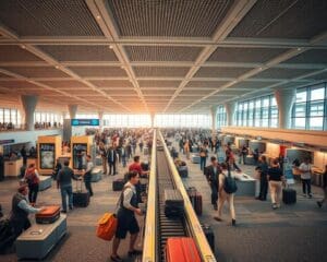 Wie funktioniert die Zusammenarbeit am Flughafen?