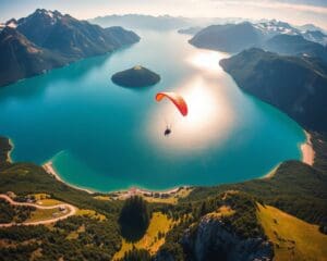 Paragliden am Brienzersee