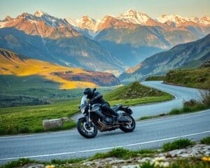 Welche Alpenregionen eignen sich fuer Motorradreisen?