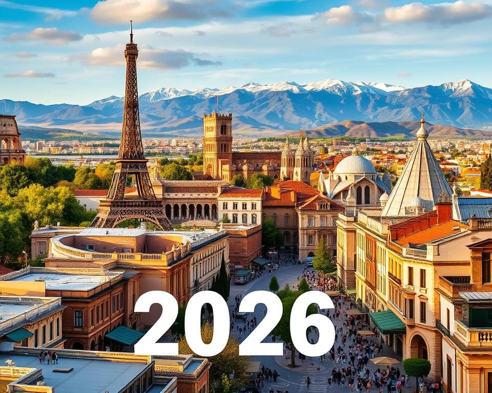 Welche Reiseziele sind 2026 in Europa beliebt?