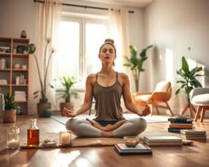 Wie kombiniere ich Yoga und Selbstpflege?