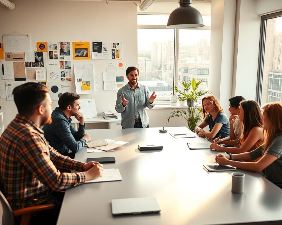 Wie managt ein Agenturleiter kreative Teams?