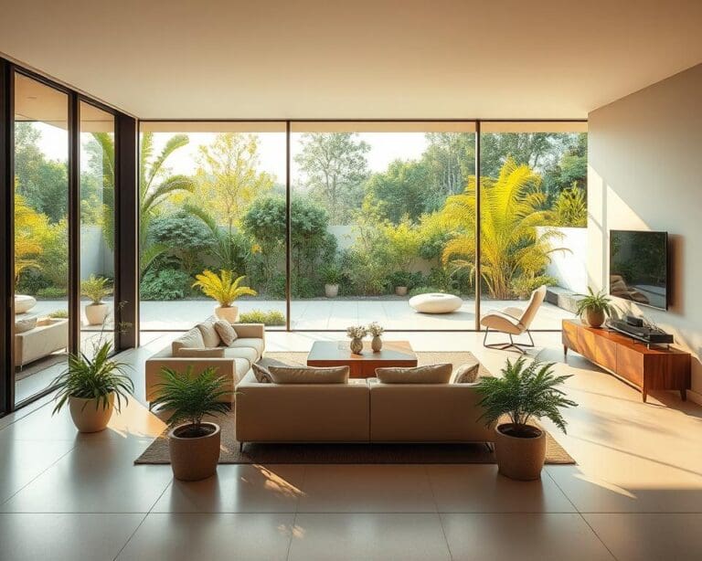 Wie schaffe ich fliessende Übergänge innen und aussen?