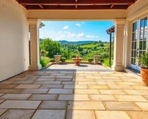 Welche Methode ist fuer Terrassenreinigung und Vorhofreinigung am effektivsten?