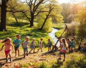 Welche Outdoor-Aktivitaeten sind ideal fuer Kinder?