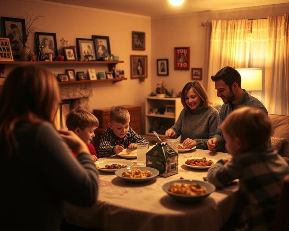 Welche kleinen Rituale staerken das Familienleben?