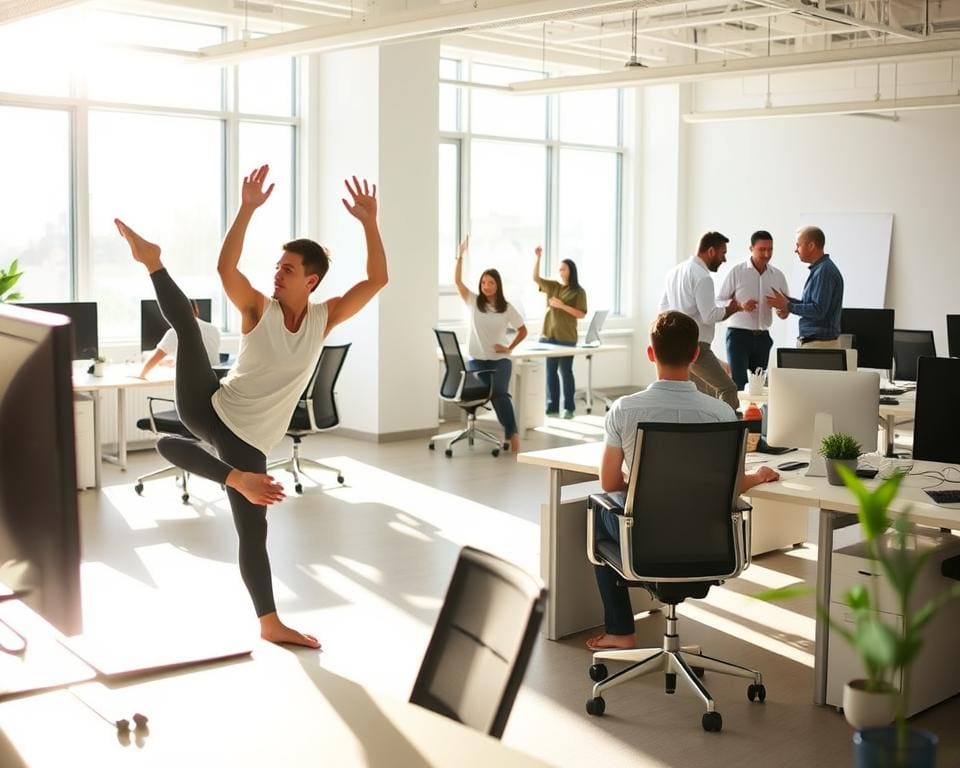 Wie findest du Bewegung trotz Buerojob?