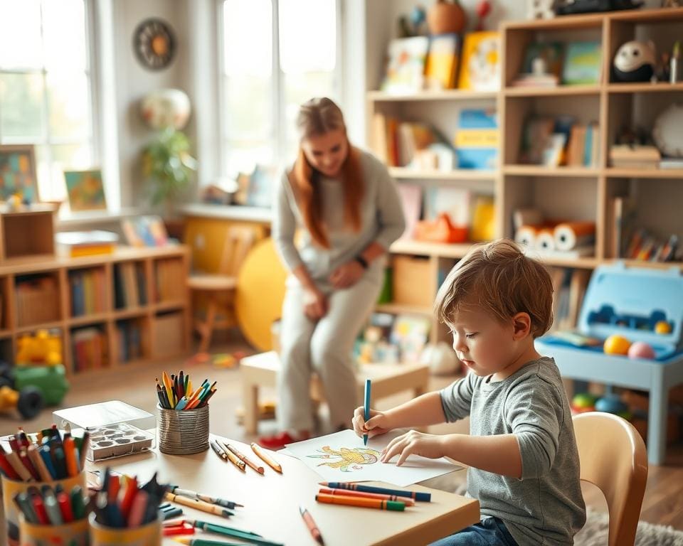 Wie foerderst du Kreativitaet bei Kindern zuhause?