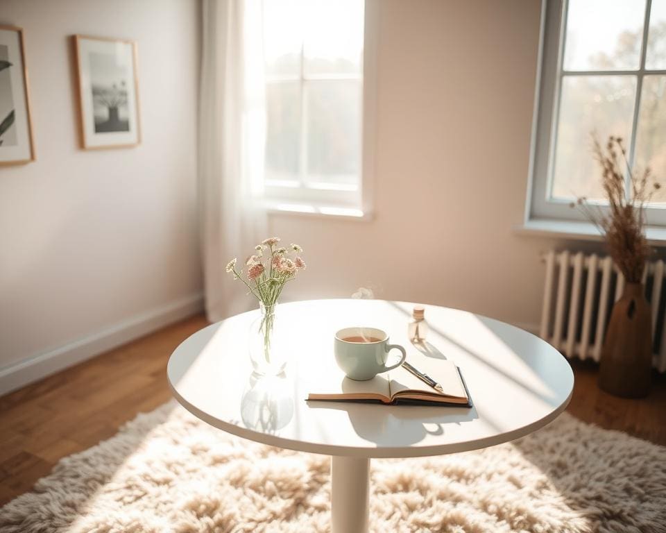 Wie gestaltest du ein ruhiges Morgenritual?