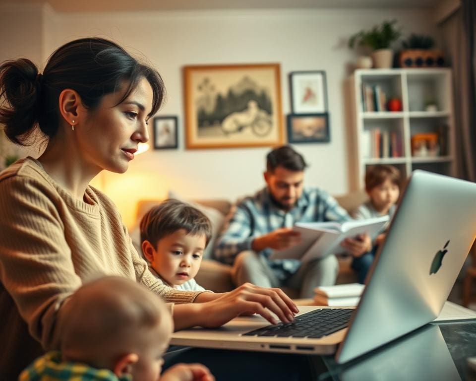 Wie kombinierst du Arbeit und Familie im Alltag?