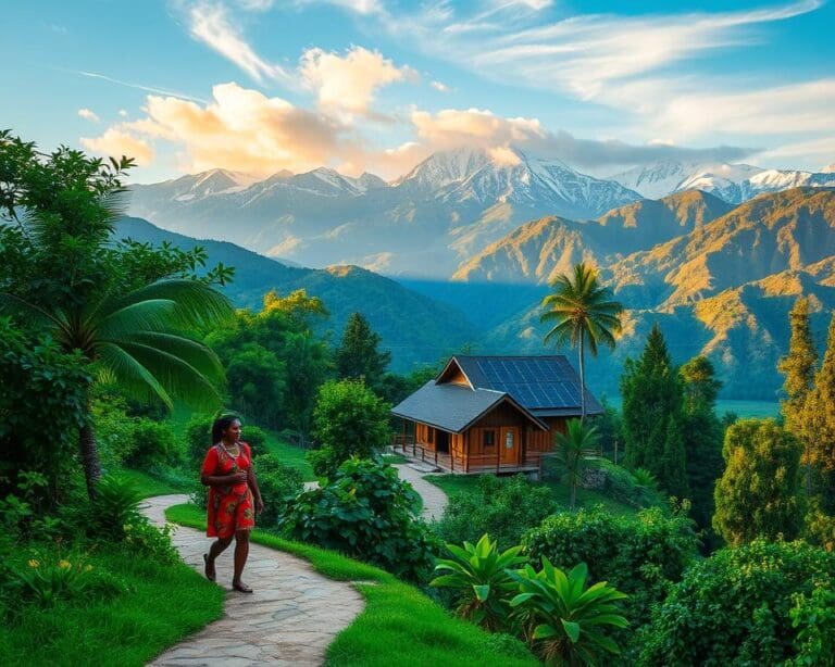 Wie reist du nachhaltig in exotische Laender?