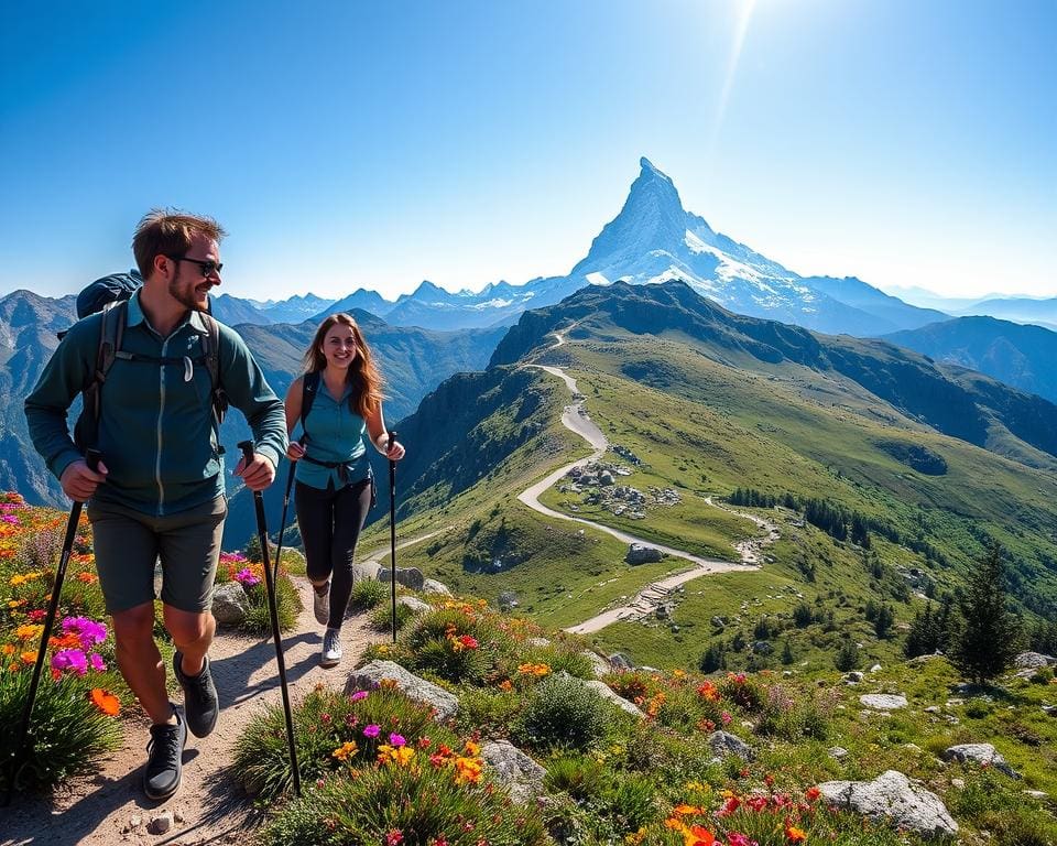Wie erlebst du Panoramawanderungen in Zermatt?