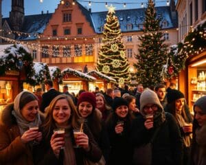Wie fuehlt sich Weihnachtsmarkt in Basel an?