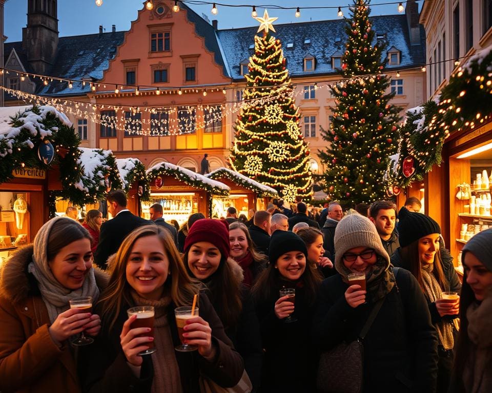 Wie fuehlt sich Weihnachtsmarkt in Basel an?