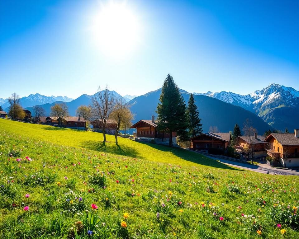 Wie präsentiert sich Davos im Frühling?