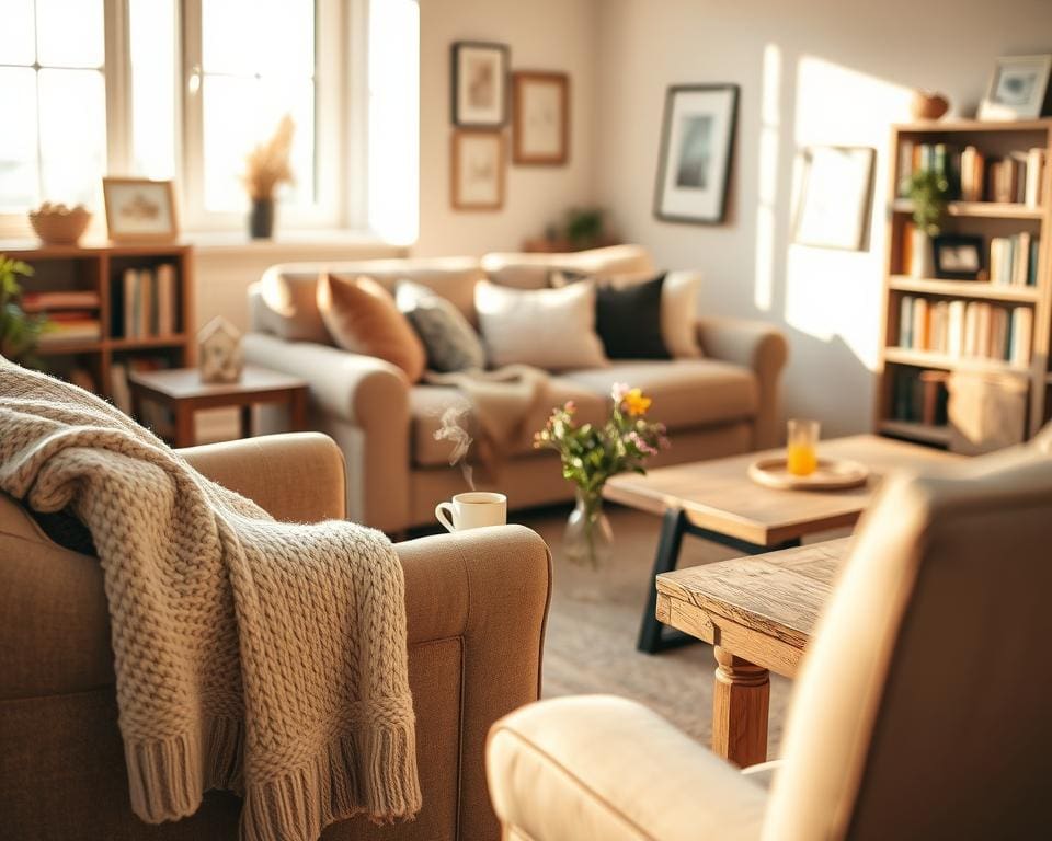 Wie schafft man Gemütlichkeit mit wenig Aufwand?