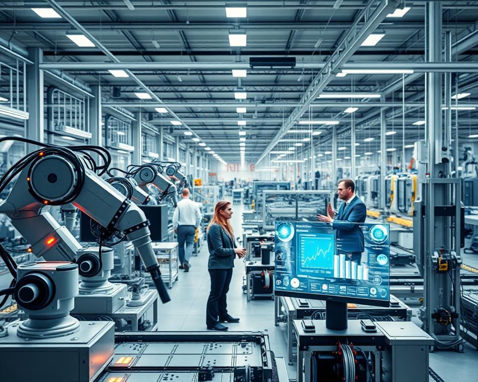 Warum ist Produktionstechnik heute stark vernetzt?