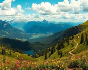 Welche Naturgebiete prägen Graubünden?