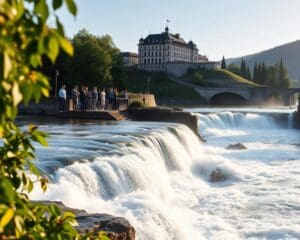 Wie erlebt man den Rheinfall bei Schaffhausen?