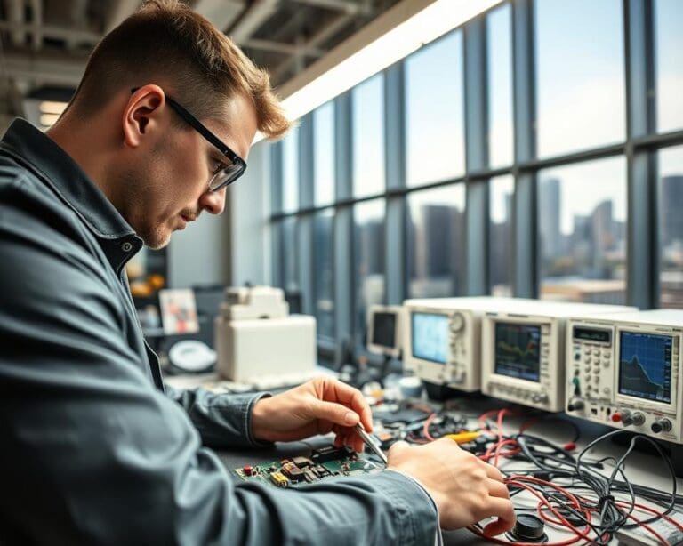 Wie arbeitet ein Elektrotechniker HF?
