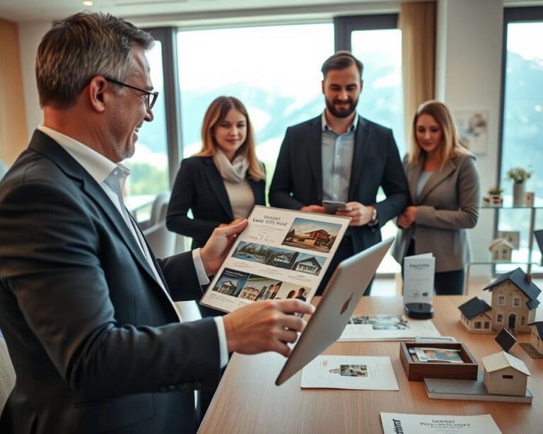 Wie arbeitet ein Immobilienmakler in der Schweiz?