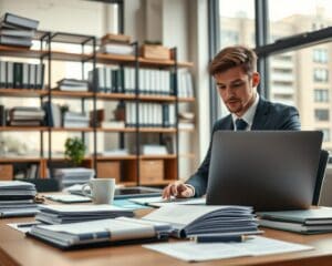 Wie arbeitet ein Kaufmann EFZ im KV-Bereich?