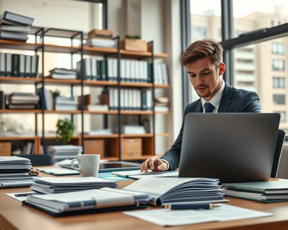 Wie arbeitet ein Kaufmann EFZ im KV-Bereich?