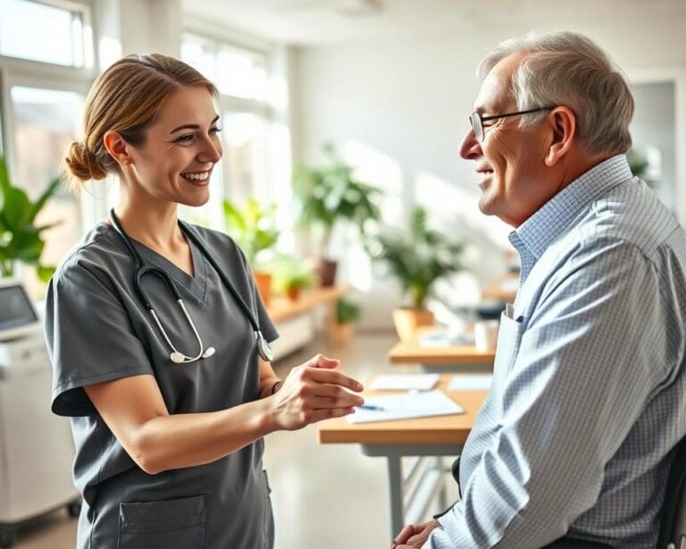 Wie arbeitet ein Pflegeassistent SRK?