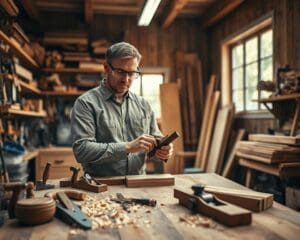 Wie arbeitet ein Schreiner EFZ in der Werkstatt?