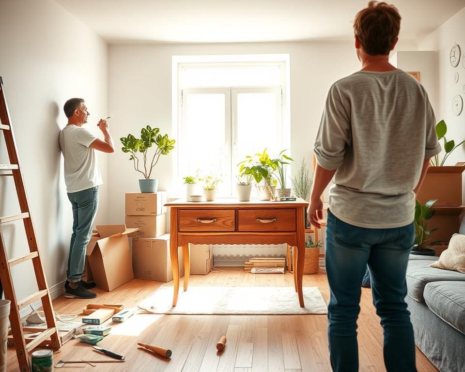 Wie renoviert man eine Wohnung mit kleinem Budget?