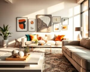 Wie setzt man moderne Wohnakzente?