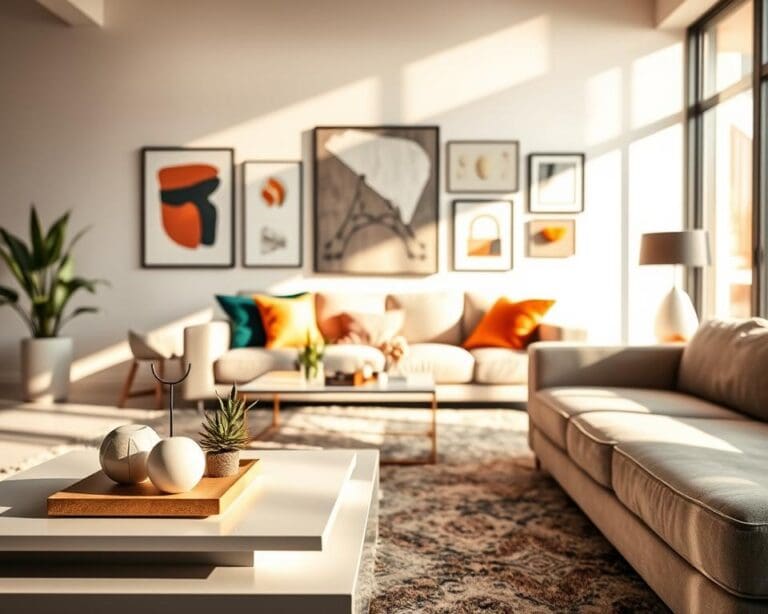 Wie setzt man moderne Wohnakzente?