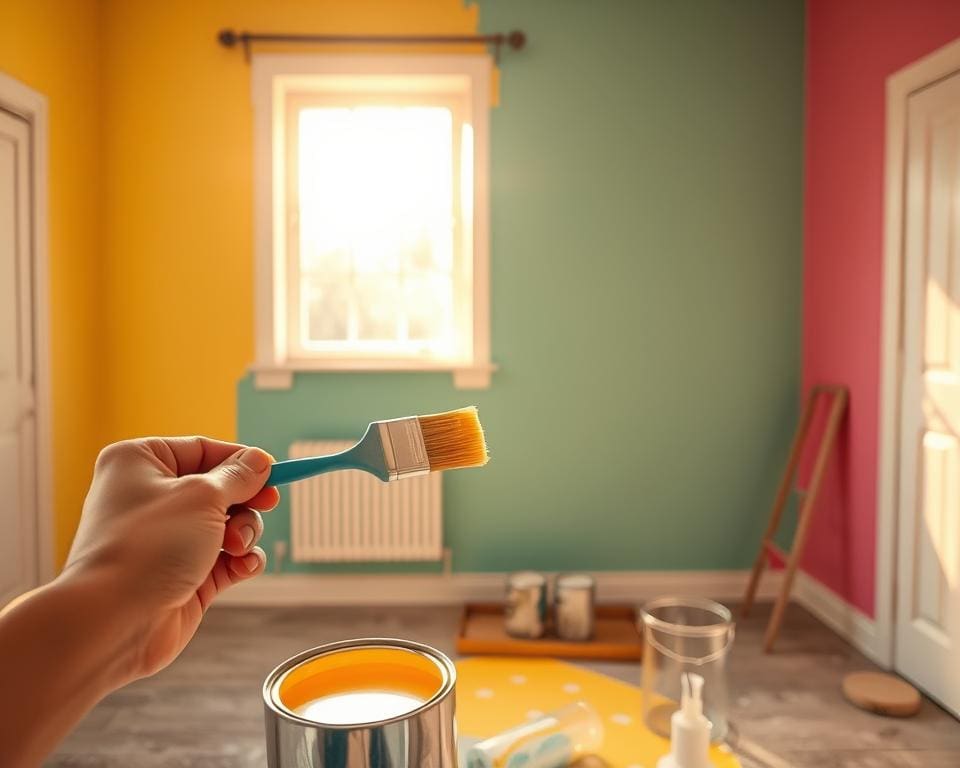 Was sind Vorteile eines frischen Anstrichs?