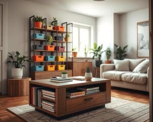 Welche Stauraumideen eignen sich für kleine Räume?