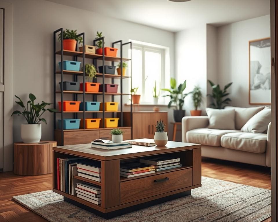 Welche Stauraumideen eignen sich für kleine Räume?