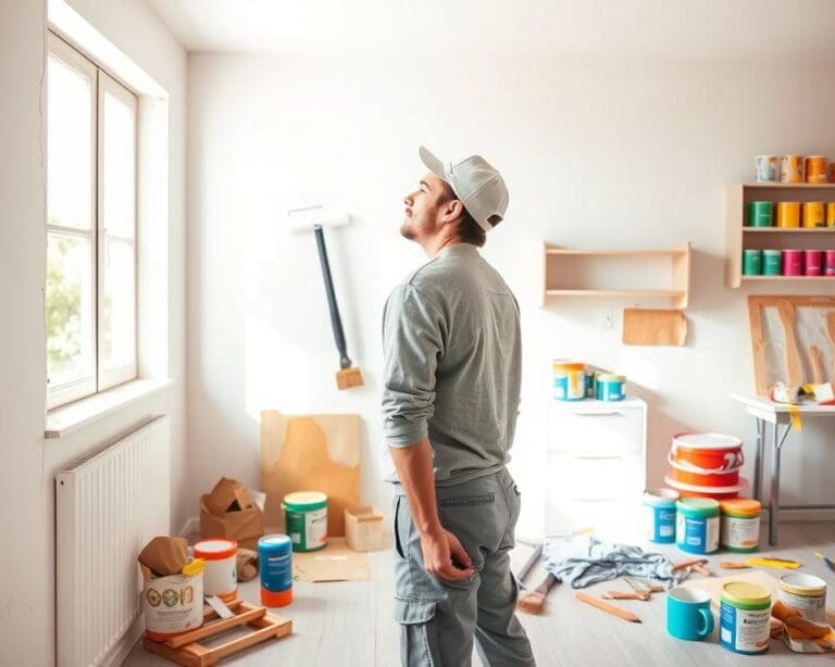 Wie bereitet man Wände richtig zum Streichen vor?