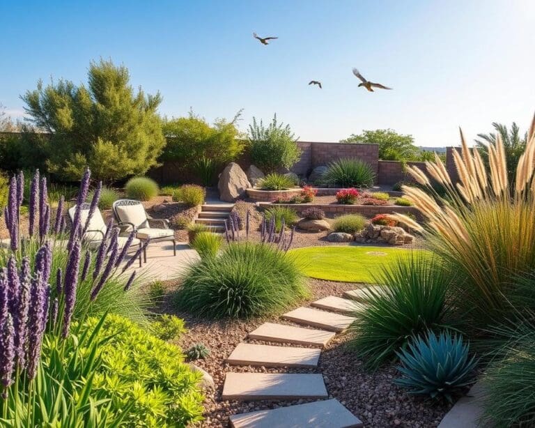 Wie gestaltet man einen pflegeleichten Garten?