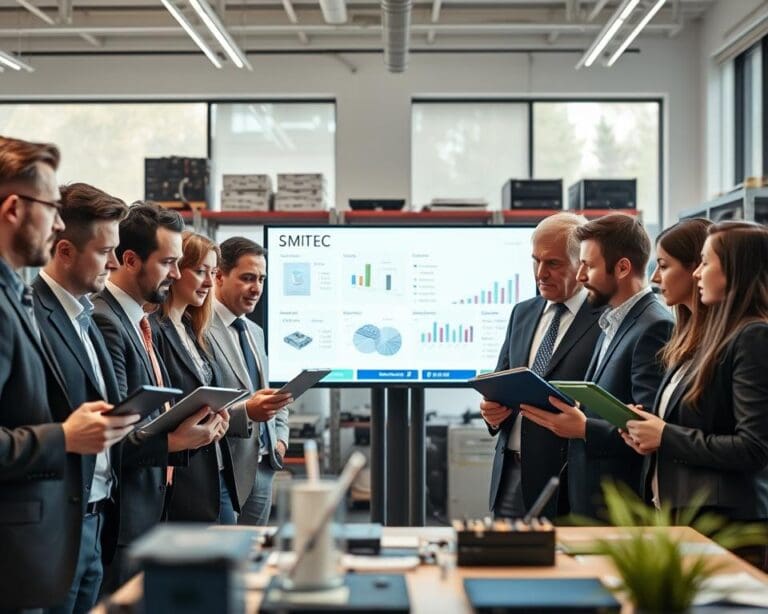 Wie organisiert SMTEC Schweiz die Beschaffung elektronischer Komponenten?