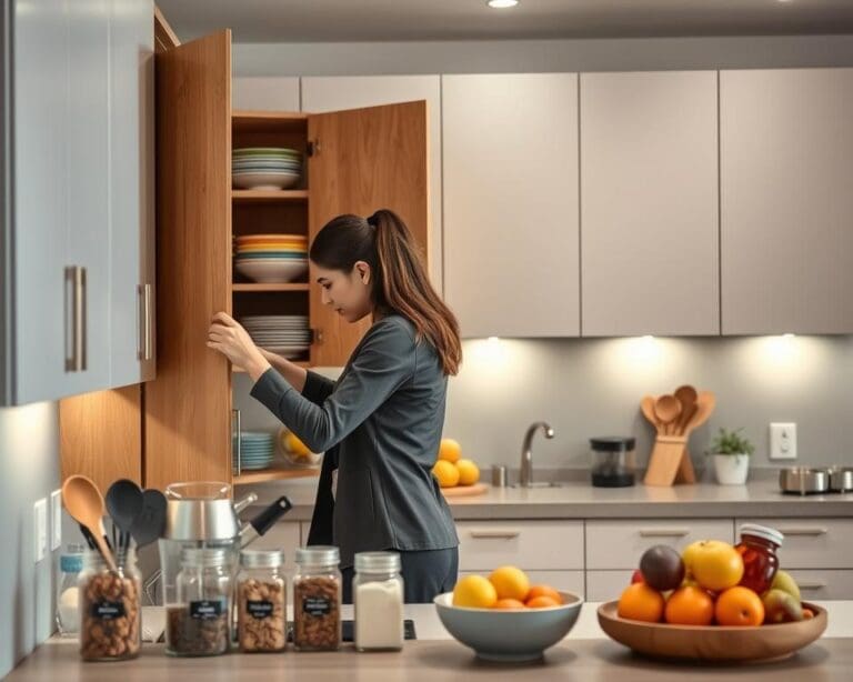 Wie organisiert man Küchenschränke effizient?