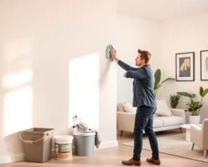 Wie pflegt man gestrichene Wände richtig?