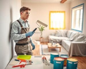 Wie streicht man Räume professionell?
