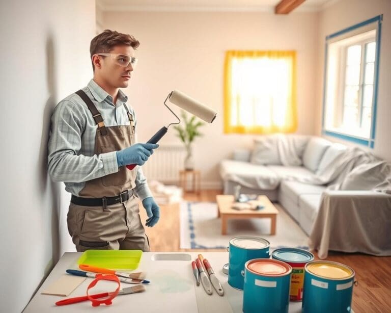 Wie streicht man Räume professionell?