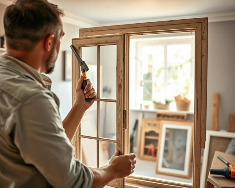Wie tauscht man alte Fensterrahmen aus?