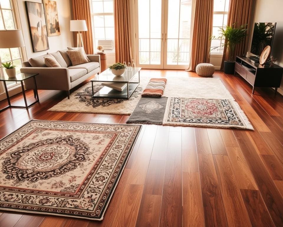 Wie wählt man Teppiche passend zum Raum?