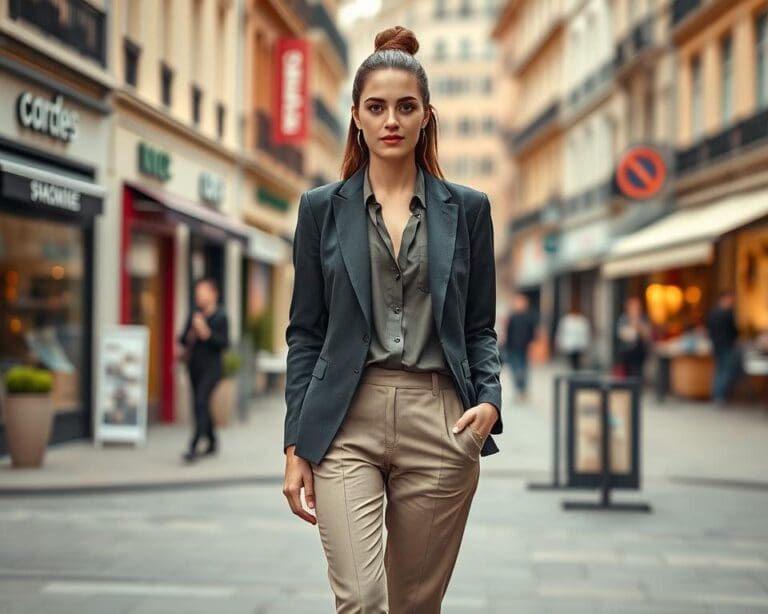 modisch aktuell Frau