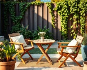 Gartenmöbel kleine Flächen