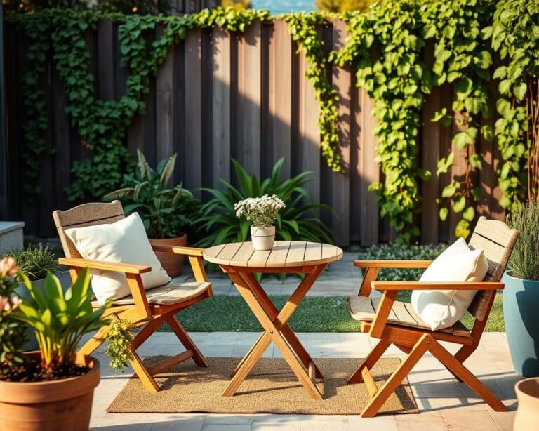 Gartenmöbel kleine Flächen