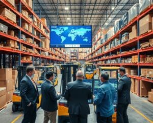 Logistikservice effizient